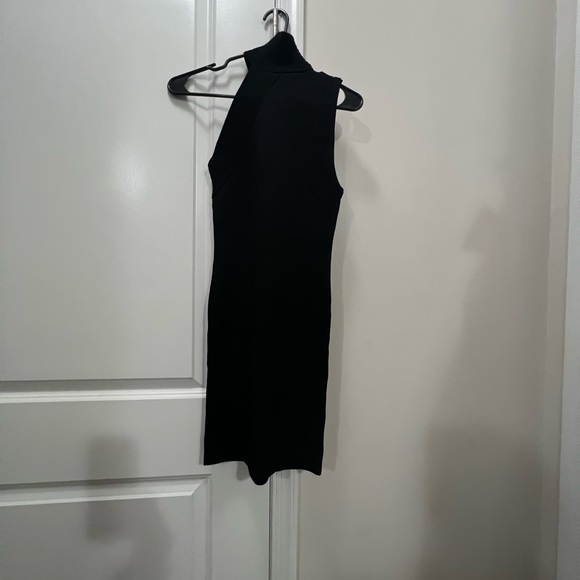 NWT Alice & Olivia Black Kiki Cut Out Sleeveless Dress Size Small $295 - Picture 4 of 5